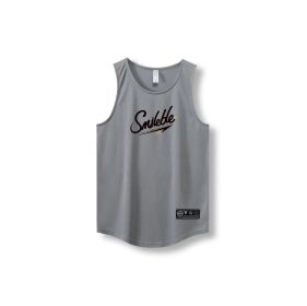 Loose Men Running Vest 2022 Outdoor street basketball Gym Sleeveless Letter Print Shirt Quick Dry Fitness Bodybuilding Tank Tops (Color: 870 vest10, size: M)