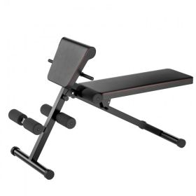 Home Gym Adjustable Multi-Functional Full Body Exercise Weight Bench (Color: Black, Type: Exercise & Fitness)